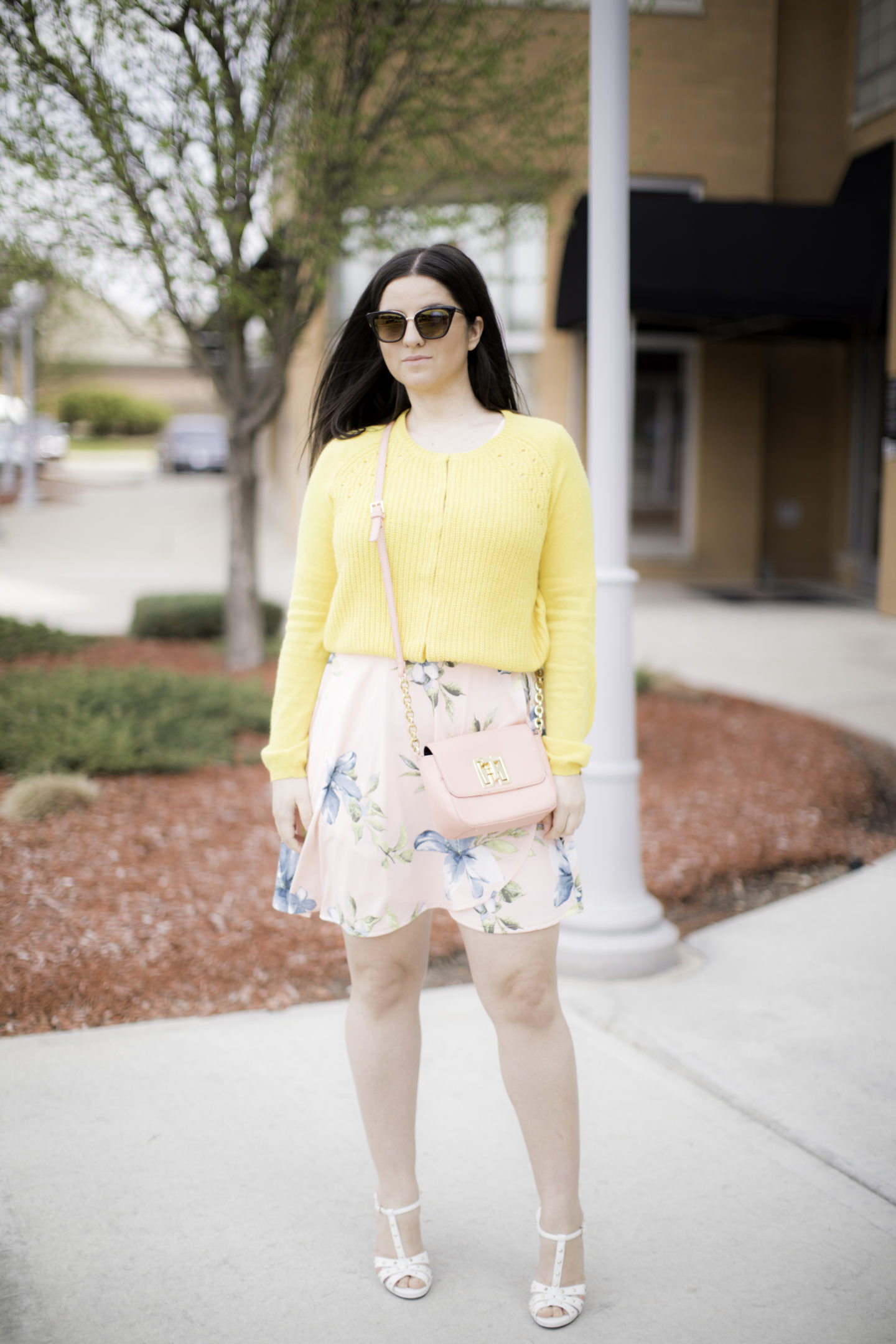 colorful spring outfit idea
