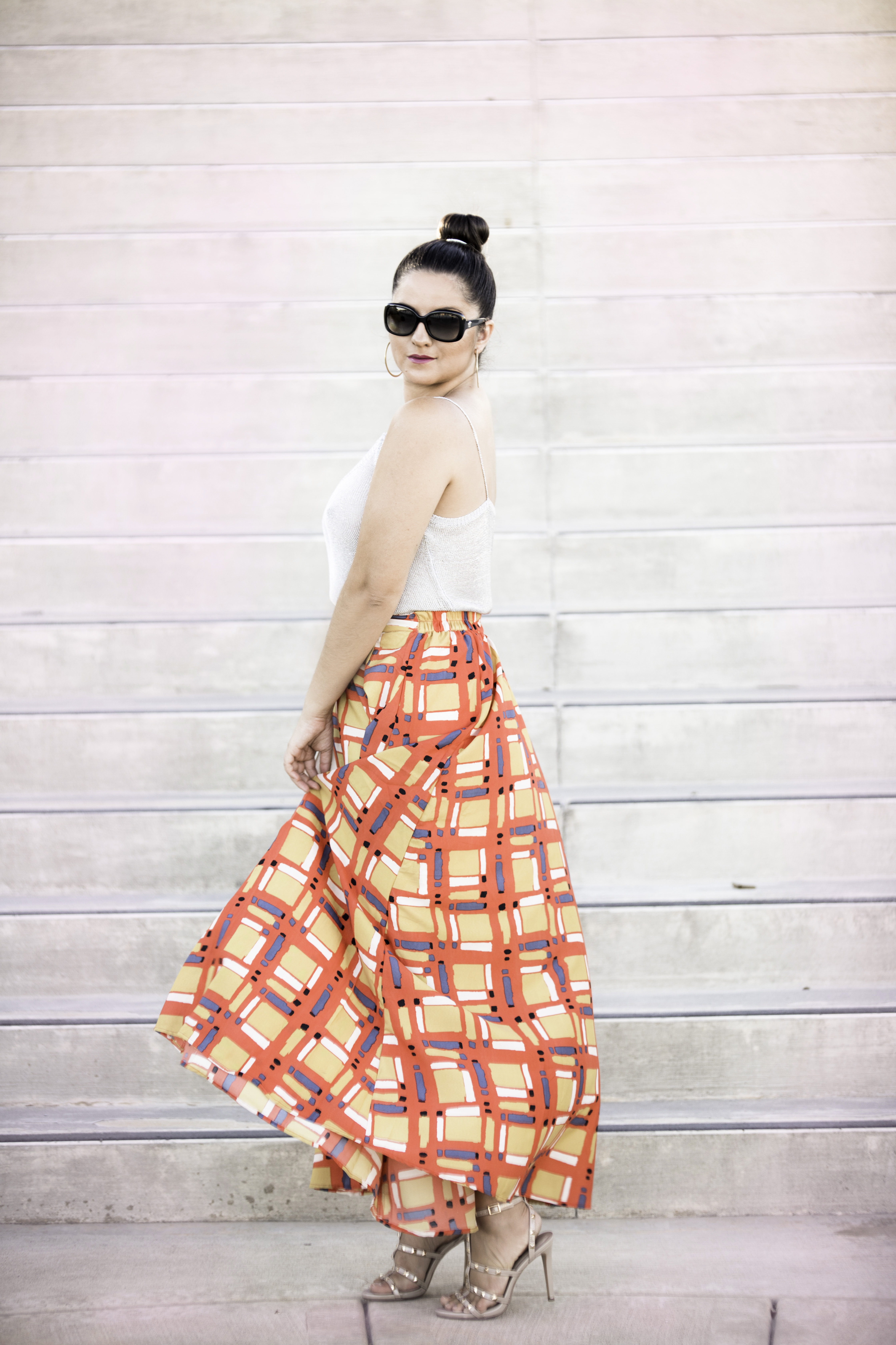 styling a maxi skirt, forever21 fashion, chicago blogger, baily lamb